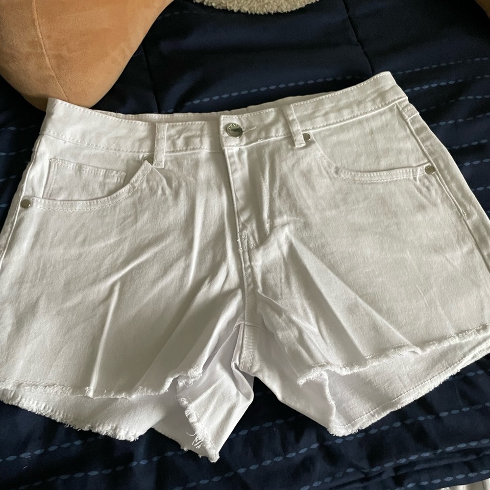 White BEBE shorts